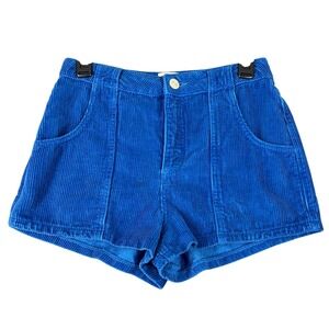 BDG‎ Urban Outfitters Mom Shorts Women S Ribbed High Rise Five Pocket Casual Fit